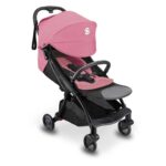 Сгъваема бебешка количка STROLL LITE, пастелно розова, Globber