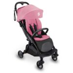 Сгъваема бебешка количка STROLL LITE, пастелно розова, Globber