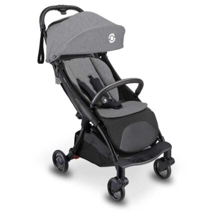 Сгъваема бебешка количка STROLL LITE, сива, Globber
