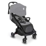 Сгъваема бебешка количка STROLL LITE, сива, Globber