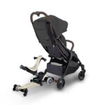 Сгъваема бебешка количка STROLL LITE, сива, Globber