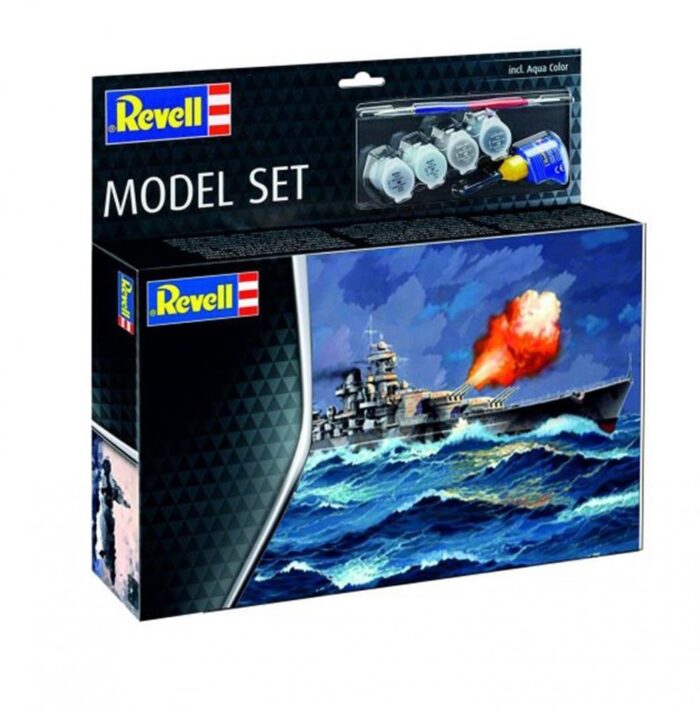 Сглобяем модел боен кораб Гнайзенау, 1:1200, 48 части, Revell Сглобяем модел боен кораб Гнайзенау, 1:1200, 48 части, Revell