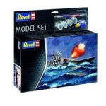 Сглобяем модел боен кораб Гнайзенау, 1:1200, 48 части, Revell