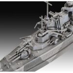 Сглобяем модел боен кораб Гнайзенау, 1:1200, 48 части, Revell