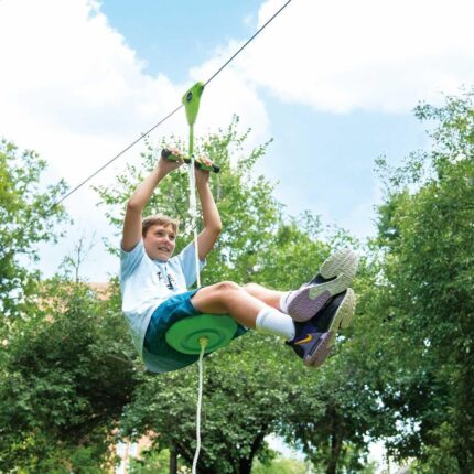 Детска Въжена Линия Zipline, 30 метра