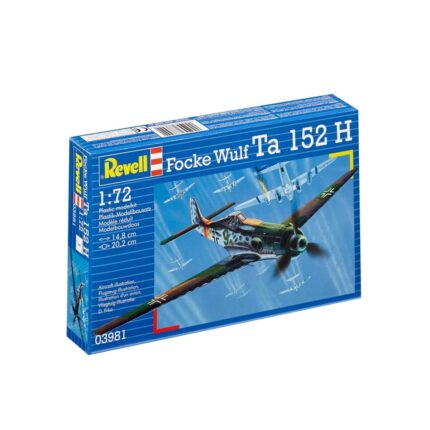 Сглобяем модел, Revell, Изтребител Focke Wulf Ta 152 H, 39 части