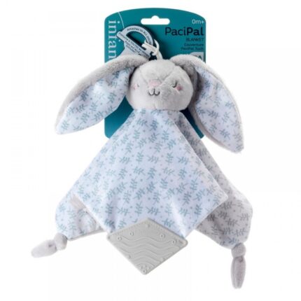 Мека кърпичка за гушкане с гризалка, Infantino, Зайче
