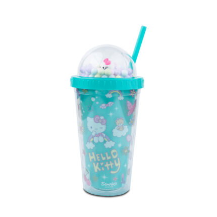 Чаша със сламка CoolPack Hello Kitty, Pastel 1, 450 мл
