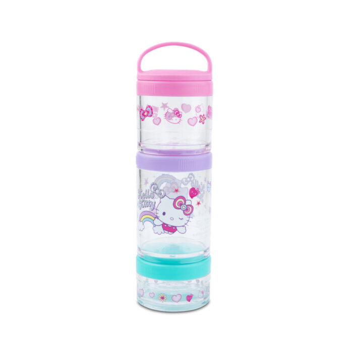 Кутия за храна CoolPack Hello Kitty, Pastel с отделения и дръжка Кутия за храна CoolPack Hello Kitty Pastel с отделения и дръжка