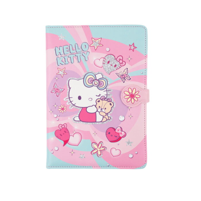 Тефтер CoolPack А5 Hello Kitty, Pastel 3 с магнитно закопчаване Тефтер CoolPack А5 Hello Kitty Pastel 3 с магнитно закопчаване