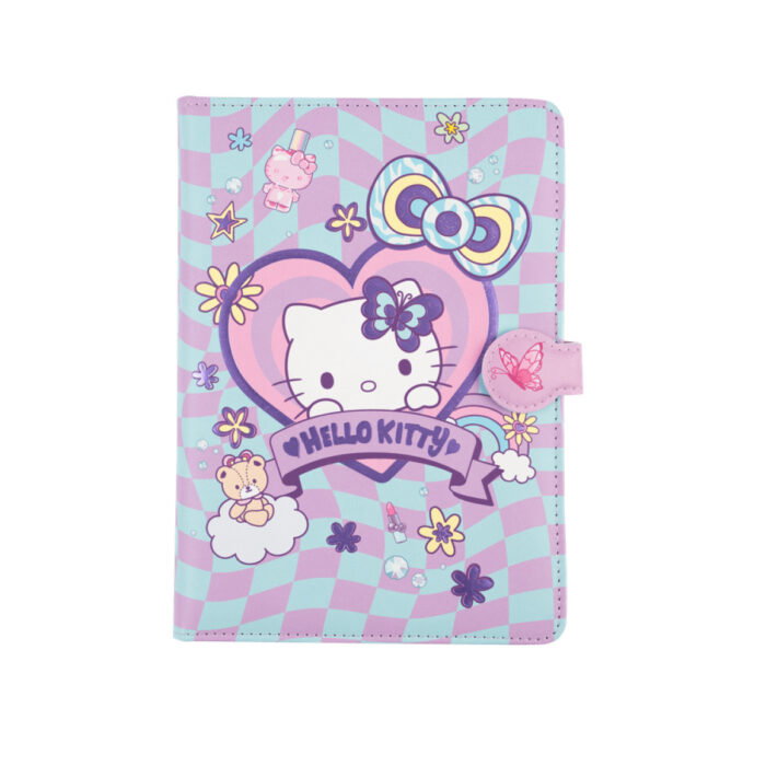 Тефтер CoolPack А5 Hello Kitty, Pastel 2 с магнитно закопчаване Тефтер CoolPack А5 Hello Kitty Pastel 2 с магнитно закопчаване