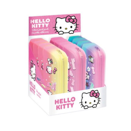 Ученически несесер CoolPack Silicone Mix Hello Kitty, Pastel 2