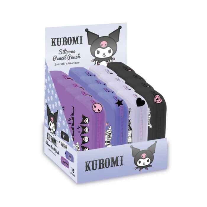 Ученически несесер CoolPack Silicone Mix Kuromi 1 Ученически несесер CoolPack Silicone Mix Kuromi 1
