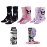 Комплект чорапи Cerda Hello Kitty Kuromi 3 чифта