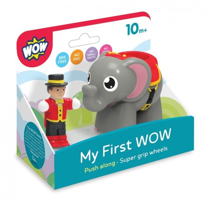 39376 Комплект фигурки WOW Toys Слончето Ели и нейният дресьор