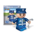 Конструктор мини фигурка полицай, Banbao – снимка 2 от 2