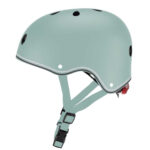 Детска каска за колело и тротинетка Globber Primo Lights XS/S (48-53CM) - зелена - Image 3
