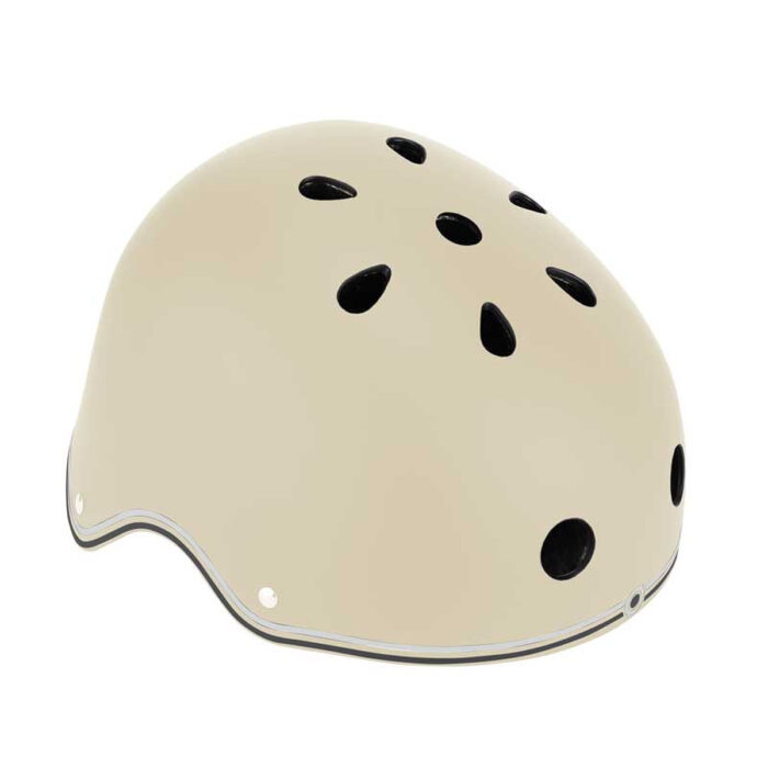 505-466-2_2 Детска каска за колело и тротинетка Globber Primo Lights XS/S (48-53CM) - бежова