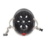 Детска каска за тротинетка Globber Go Up Lights, XXS/XS (45-51cm) - сива - Image 3