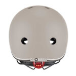 Детска каска за тротинетка Globber Go Up Lights, XXS/XS (45-51cm) - сива - Image 4