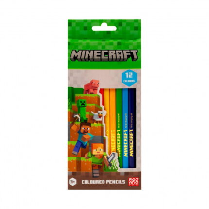 Триъгълни моливи, Astra, MINECRAFT, 12 цвята