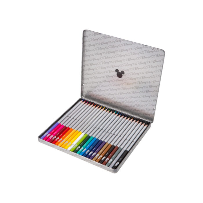 Цветни моливи Colorino Mickey 100, 24 цвята Цветни моливи Colorino Mickey 100