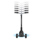 Тротинетка Globber Ultimum Lights със светеща платформа – сива - Image 6