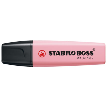 Текст маркер, Stabilo, Boss Original Pastel, Нежно розов