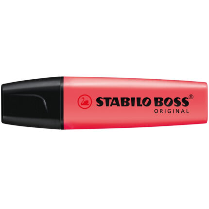 Текст маркер, Stabilo, Boss Original Pastel, Червен