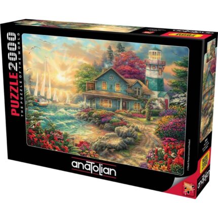 Пъзел, Anatolian, Изгрев край морето, 2000 части