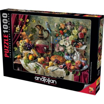 Пъзел, Anatolian, Холандски натюрморт, 1000 части