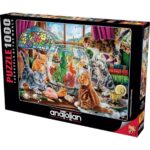 Пъзел Anatolian Котенца и аквариум