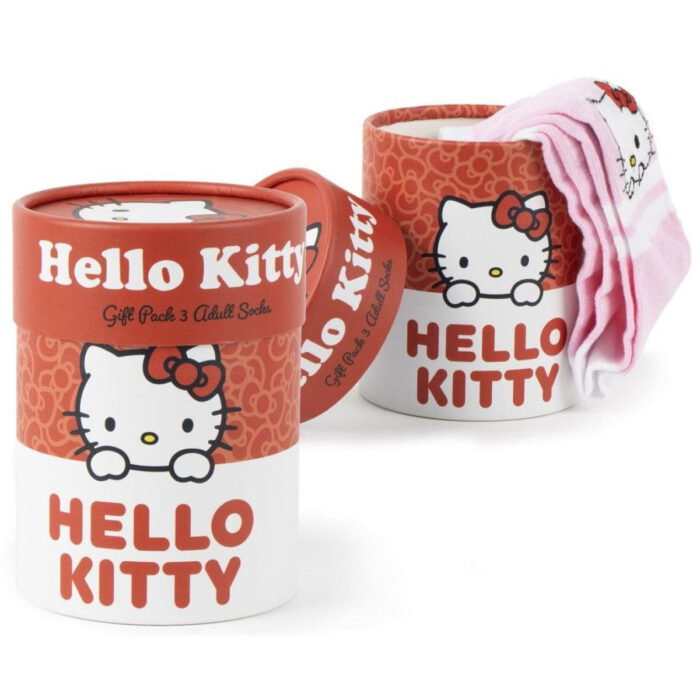 Комплект чорапи Cerda Hello Kitty, 3 бр. Комплект чорапи Cerda Hello Kitty