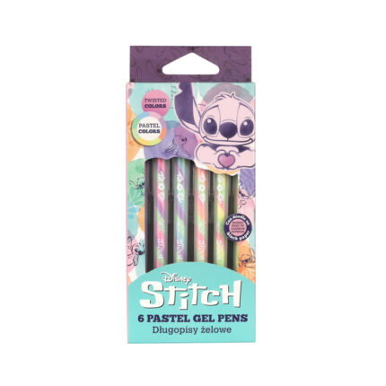 Брокатни флумастери CoolPack Stitch, Pastel, 6 цвята