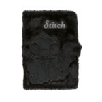 Пухкава тетрадка CoolPack A5 Stitch Fluffy Black