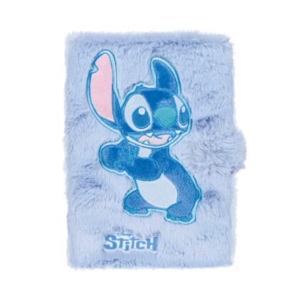 Пухкава тетрадка CoolPack A5 Stitch, Fluffy Blue