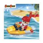 Конструктор лодка жълта 19 части, Banbao – снимка 4 от 4