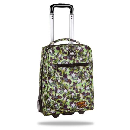 Ученическа раница на колела CoolPack Compact Army Stars