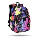 Детска раница за детска градина CoolPack Toby Stitch Black