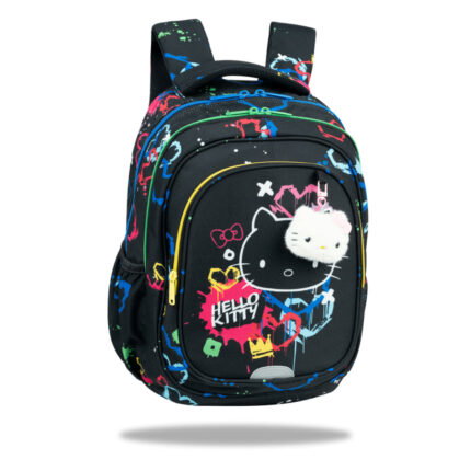 Ученическа раница CoolPack Jerry Hello Kitty, Neon Black