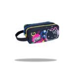 Ученически несесер CoolPack Primus Hello Kitty Neon Black с три ципа