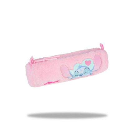Пухкав ученически несесер CoolPack Stitch, Fluffy Pink