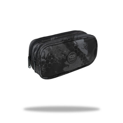 Ученически несесер CoolPack Duke Kick Grey с два ципа