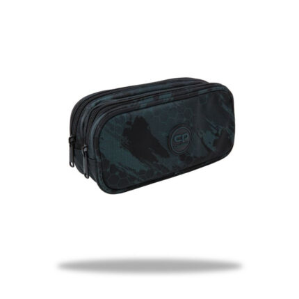 Ученически несесер CoolPack Duke Kick Technic Green с два ципа