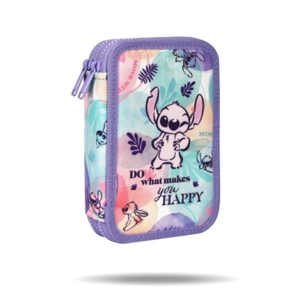 Ученически несесер CoolPack Jumper 2 Stitch, Pastel с пособия