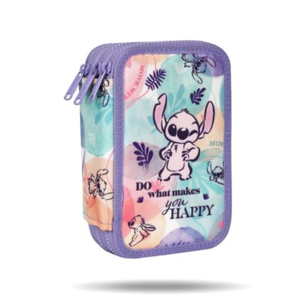 Ученически несесер CoolPack Jumper 3 Stitch, Pastel с пособия