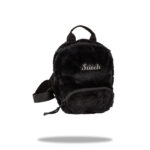 Пухкава мини раница CoolPack Stitch Fluffy Black