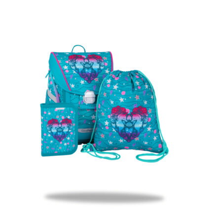 Ученическа раница CoolPack Primo Ultra Base Seafish с аксесоари