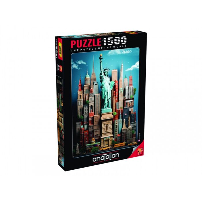 New-York-1500-piece-anatolian-puzzle-4578 Пъзел Anatolian Ню Йорк