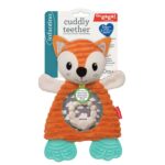 Бебешка мека играчка за гушкане, Infantino, С гризалка, Лисица